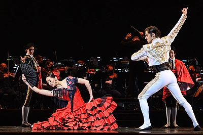 Koncerto „Baleto gala. Nepapasakotos istorijos“ akimirka / Martyno Aleksos nuotr.