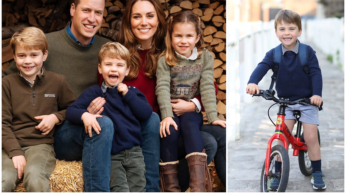 Princas Williamas ir Kembridžo hercogienė Catherine su vaikais / „Scanpix“ nuotr.