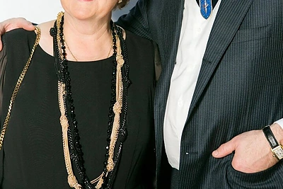 Prof. Kęstutis Vitkus su žmona, dizainere Daiva Vitkiene-Reimeryte