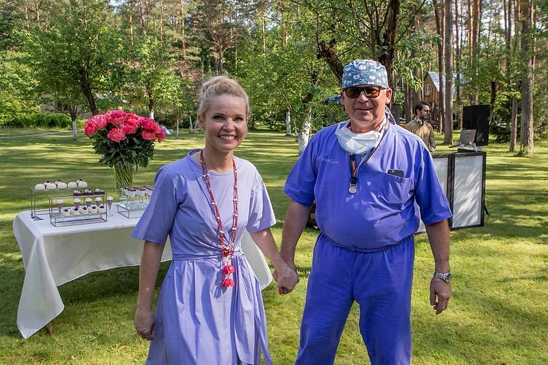 Prof.K.Vitkus su dukra Vita Vitkute-Degutiene