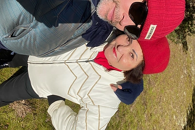 Juozas Statkevičius su mama Vanda / Asmeninio archyvo nuotr.