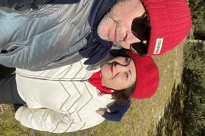 Juozas Statkevičius su mama Vanda / Asmeninio archyvo nuotr.