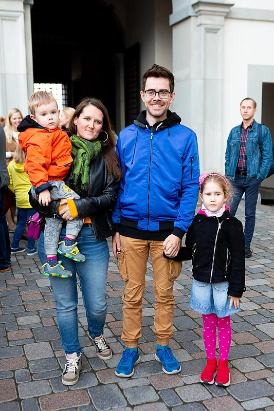 Timūras Augucevičius su šeima / Gretos Skaraitienės nuotr.