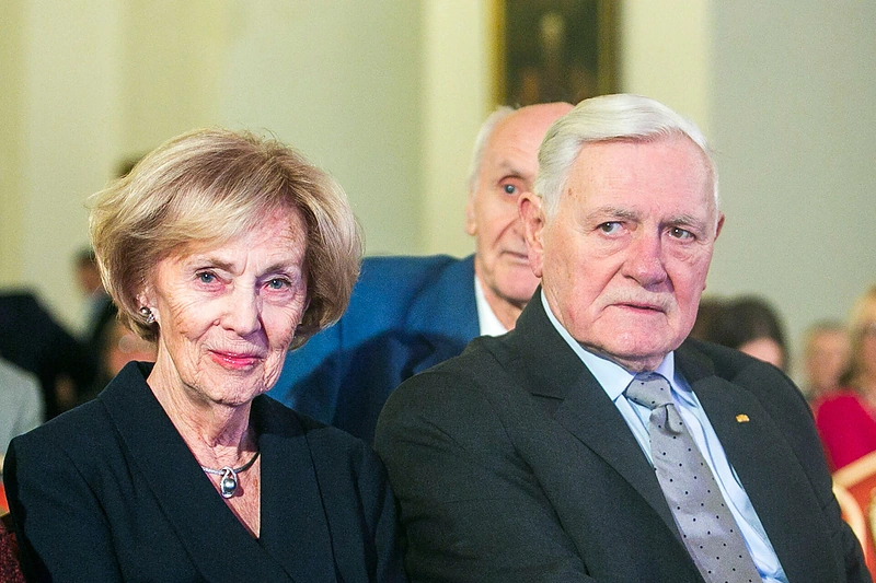 Alma Adamkienė ir Valdas Adamkus / Irmanto Gelūno nuotr.