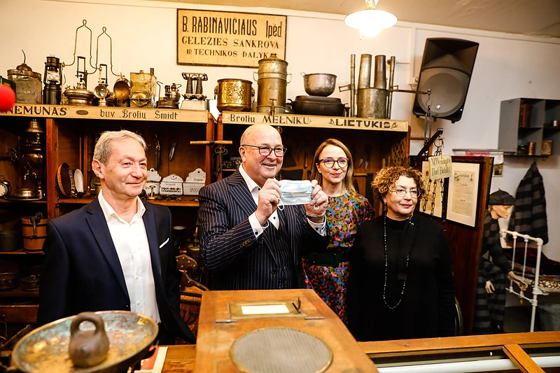 Kauno muziejuje „Atominis bunkeris“ pristatyta išskirtinė J.Urbaičio paroda / Teodoro Biliūno / „ŽMONĖS Foto“ nuotr.