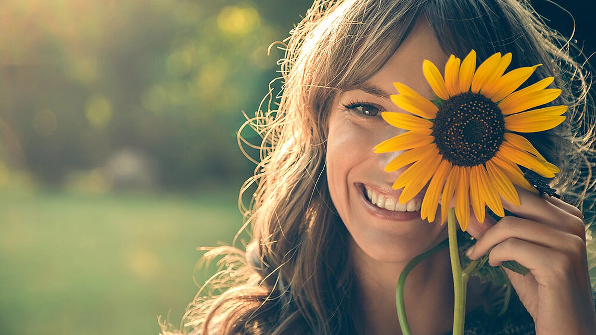 Besišypsanti moteris