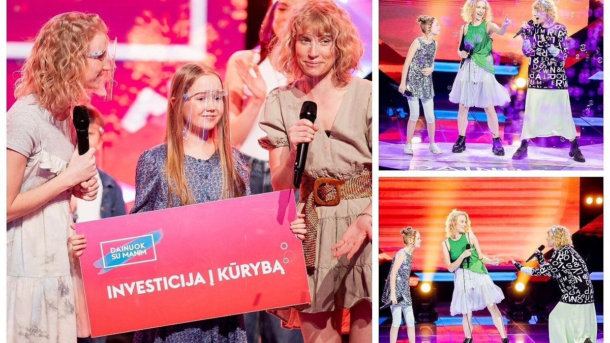 „Baltos varnos“ ir Rusnė Savickaitė / D.Umbraso nuotr.