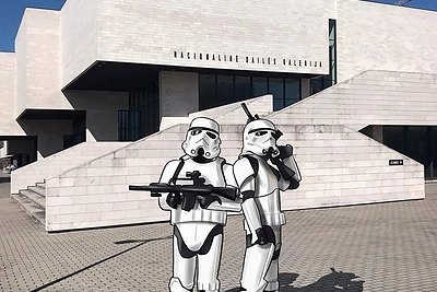 Vytauto Gaivelio šaržas / Asmeninio albumo nuotr.