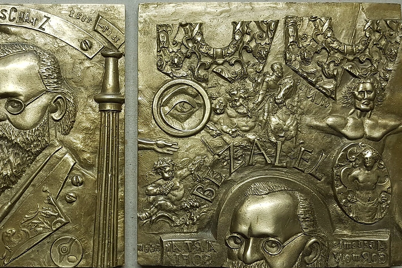 R.Inčirausko darbas. Boris Schatz, bronza, 2016 m.