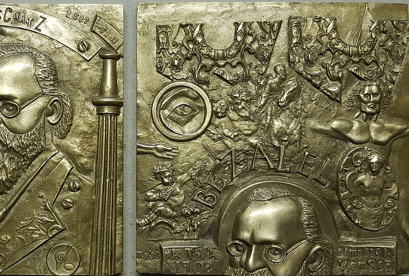 R.Inčirausko darbas. Boris Schatz, bronza, 2016 m.
