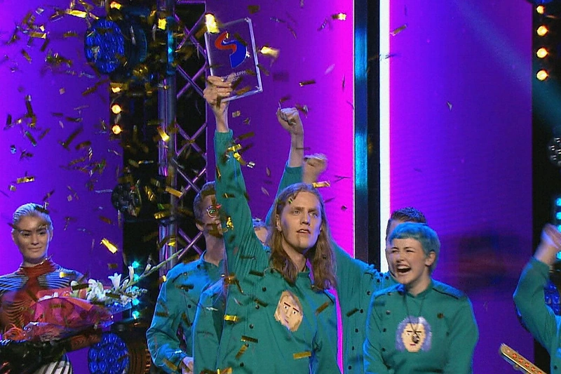 „Dadi & Gagnamagnid“ / Eurovisio.tv / RUV nuotr.