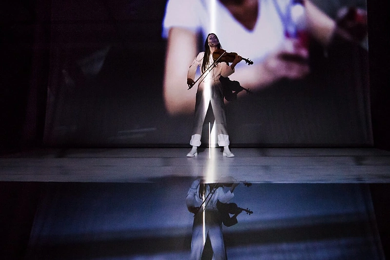 Performansas „This Order Goes Wrong“ / D.Putino nuotr.