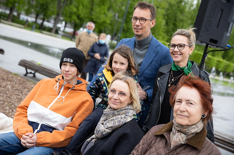 Vytauto Kernagio 70-mečio paminėjimo akimirka / Gretos Skaraitienės nuotr.