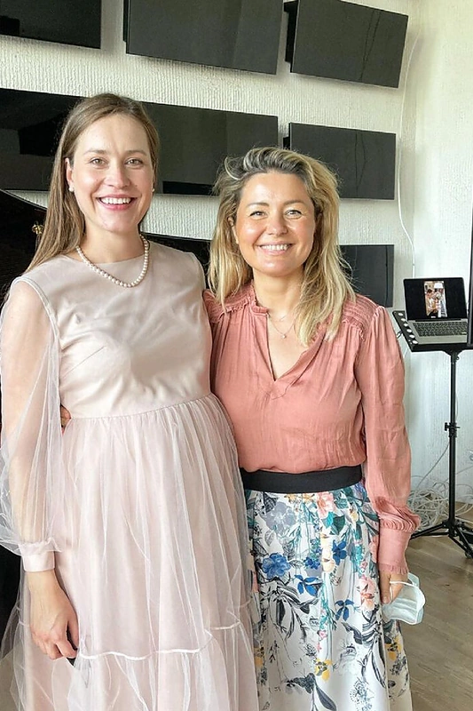 Ieva Dūdaitė ir Beata Nicholson / Asmeninio albumo nuotr.