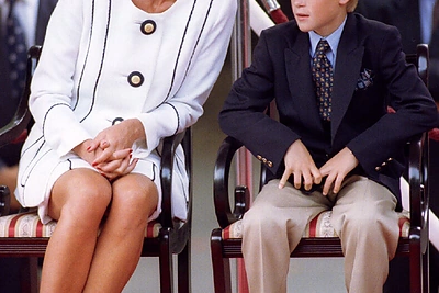 Princesė Diana su sūnumi Harry / „Scanpix“ nuotr.