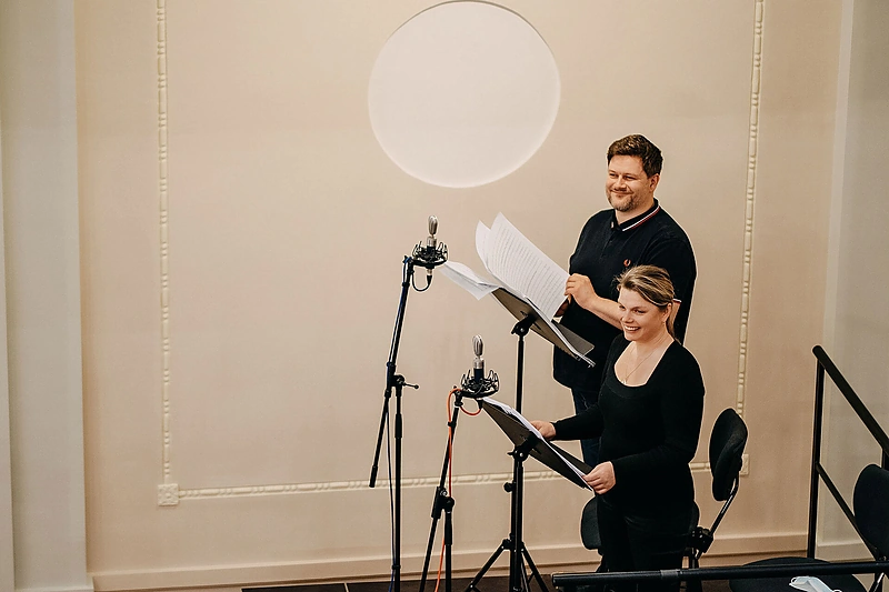 Merūnas Vitulskis, Joana Gedmintaitė / M.Plepio nuotr.