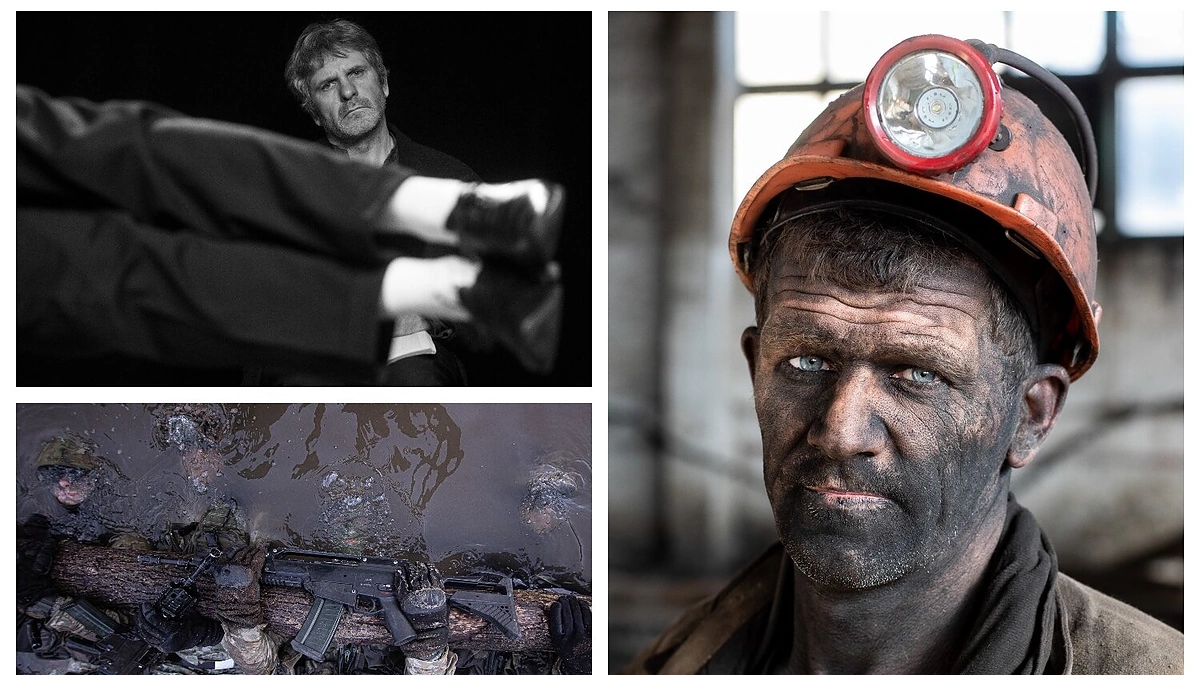 „Lietuvos spaudos fotografijos 2021“ laureatai / Lauros Vansevičienės, Arno Čemerkos ir Pauliaus Peleckio nuotr.