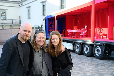 Gediminas Šeduikis, Sigita Šimkūnaitė ir Ugnė Tamuliūnaitė / Martyno Aleksos nuotr.