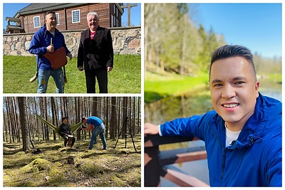 Keliautojas Žygimantas Barysas atrado lietuviškąją Šveicariją, vabalų viešbutį ir galeriją viduryje miško