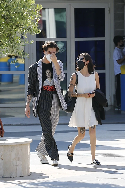 Giorgia Soleri ir Damiano Davidas / „Vida Press“ nuotr.