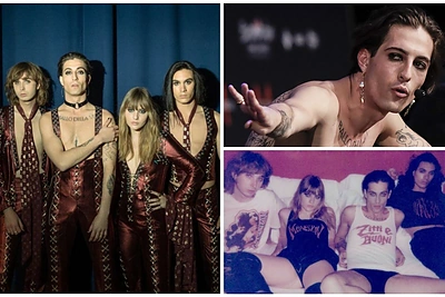 „Måneskin“ maudosi šlovėje: gerbėjai graibsto marškinėlius, kopijuoja vyrišką makiažą