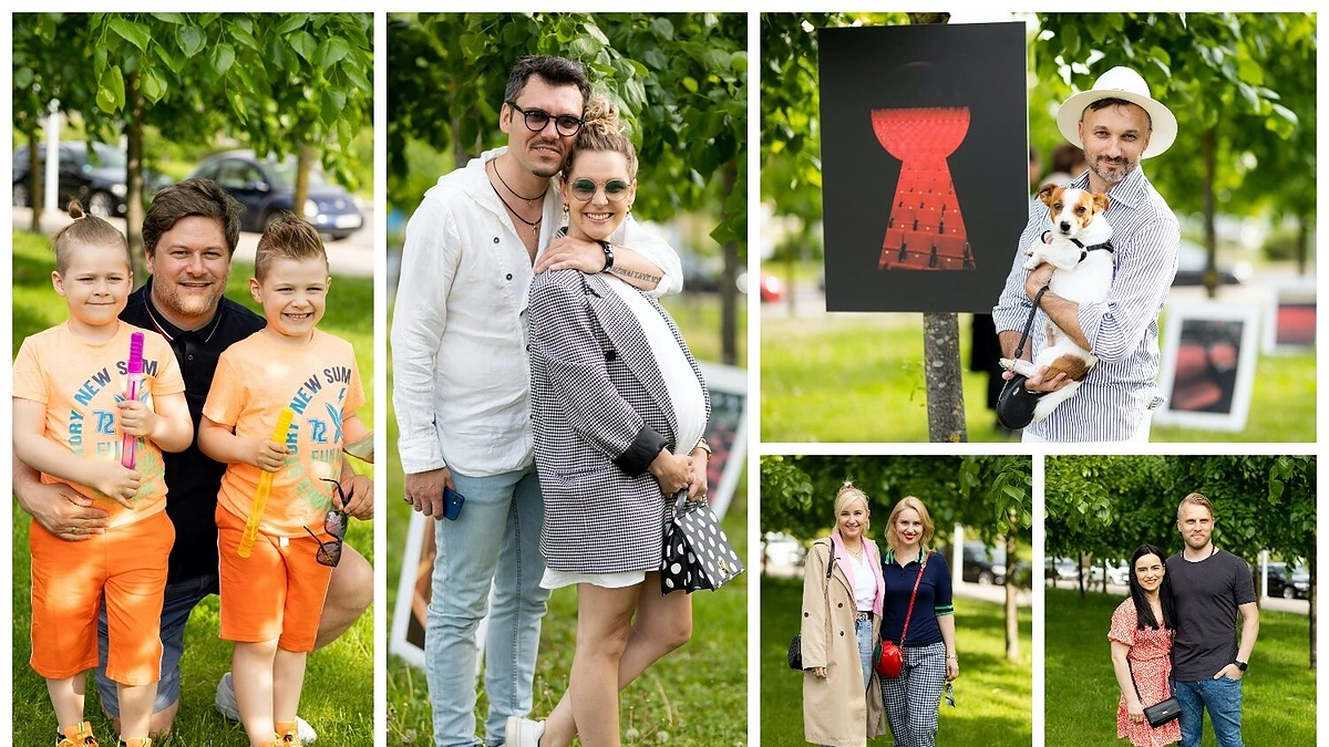 Merūnas Vitulskis su vaikais, Liucina ir Tadas Rimgailos, Eimutis Kvoščiauskas, Rūta Loop ir Daina Baumilė, Justina ir Tadas Gaučai / Gretos Skaraitienės / „ŽMONĖS Foto“ nuotr.