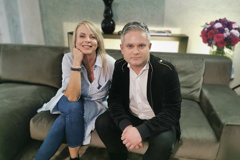 Inga Valinskienė ir Edvardas Žičkus