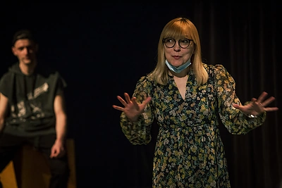 Spektaklis „Pasaulio bamba“ / Donato Stankevičiaus nuotr.