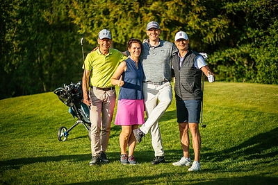 ŽMONIŲ golfo turnyro akimirka / Irmanto Gelūno nuotr.