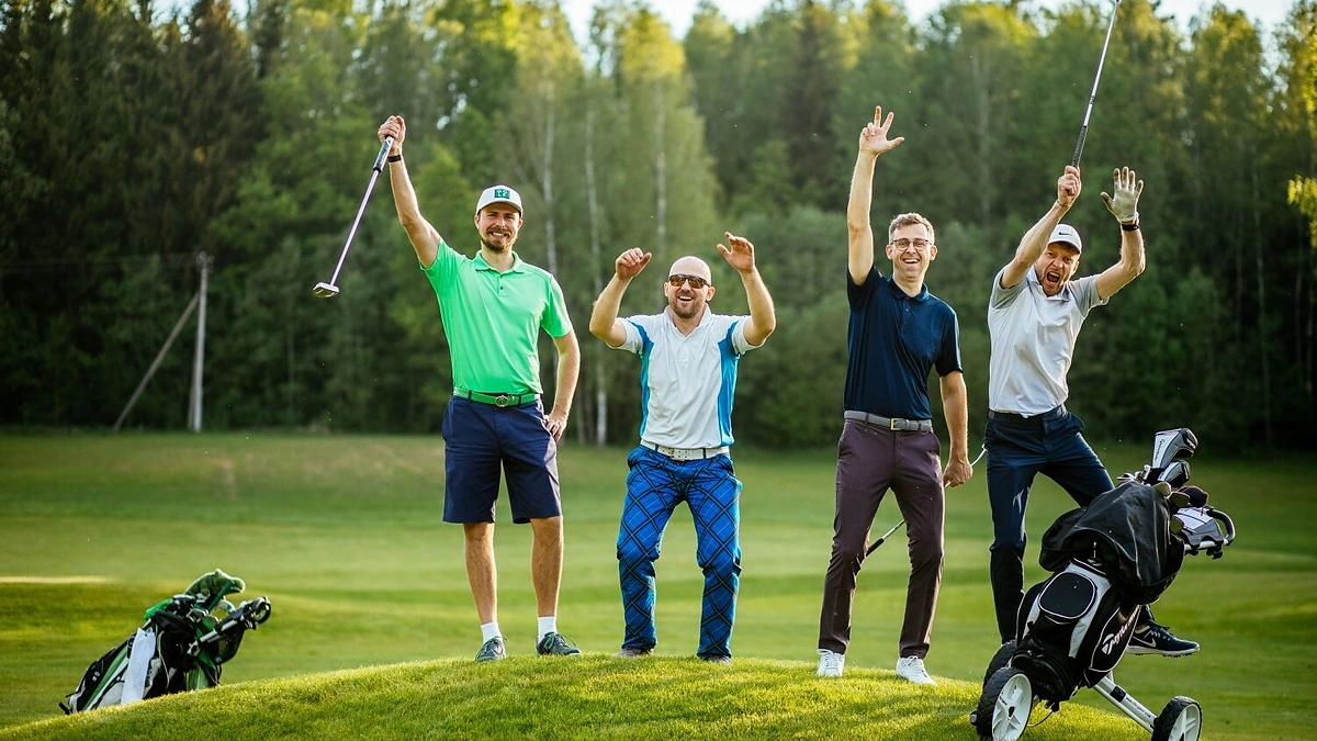 ŽMONIŲ golfo turnyro akimirka / Irmanto Gelūno nuotr.