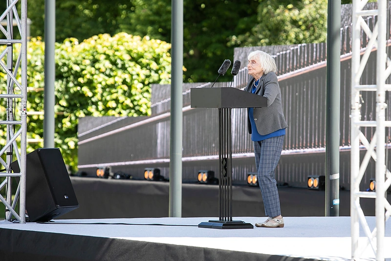 Gedulo ir vilties dienos minėjimas Lukiškių aikštėje / Pauliaus Peleckio nuotr.