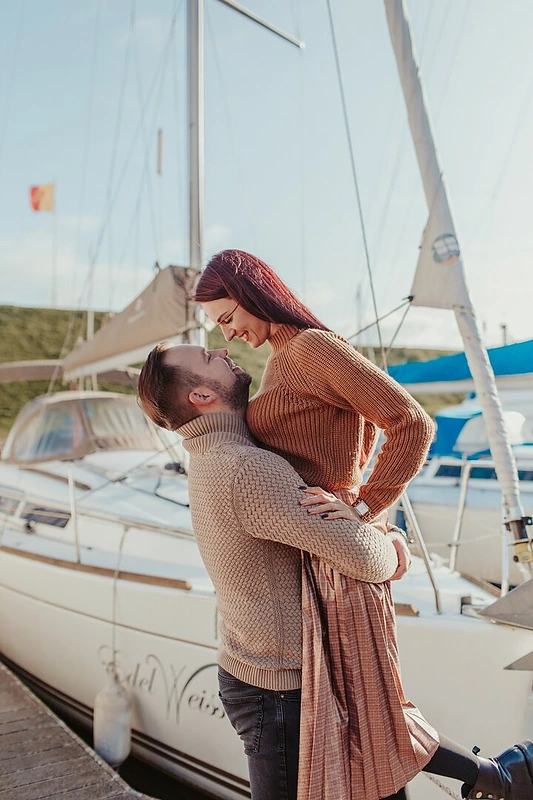 Juozas Butnorius su žmona / Asmeninio albumo nuotr.