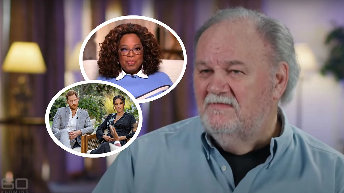 Thomas Markle'as, Oprah Winfrey, princas Harry ir Meghan Markle