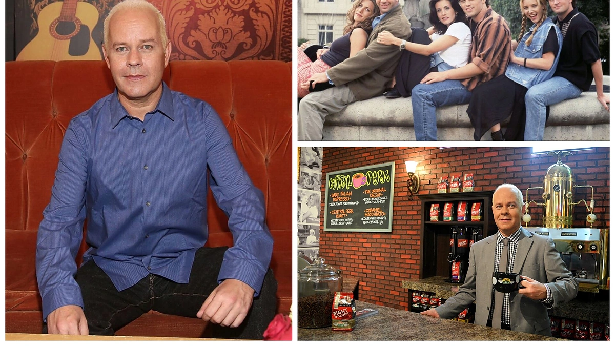 Aktorius Jamesas Michaelas Tyleris serialo „Draugai“ kavinėje „Central Perk“ / „Vida Press“ nuotr.