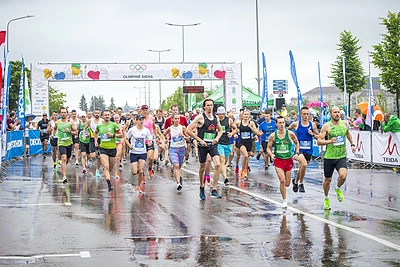 Olimpinės dienos akimirka / Roko Lukoševičiaus nuotr.