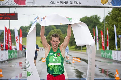 Olimpinės dienos akimirka / Roko Lukoševičiaus nuotr.