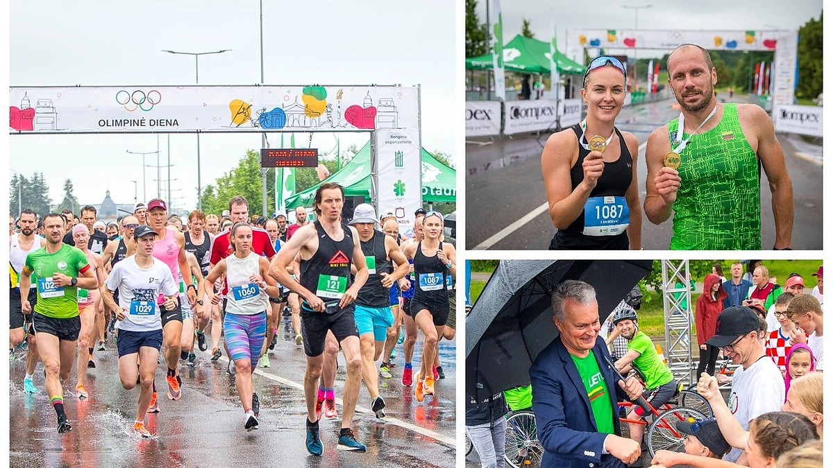 Olimpinės dienos akimirkos / Roko Lukoševičiaus nuotr.