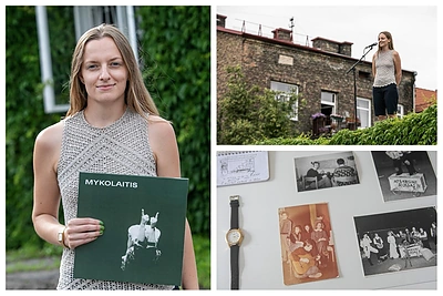 Sauliui Mykolaičiui šiemet būtų suėję 55-eri: dukra Justina pristatė jo vinilinę plokštelę „Mykolaitis“