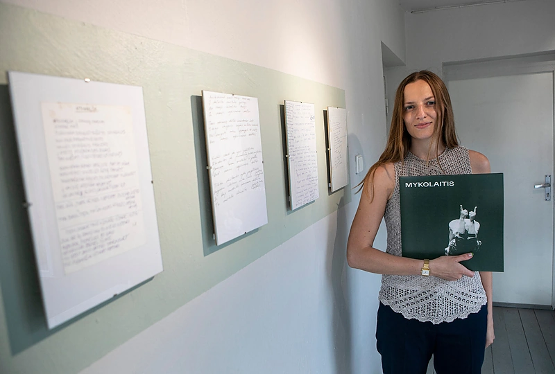 Vinilinės plokštelės „Mykolaitis“ pristatymo akimirka / Pauliaus Peleckio / „ŽMONĖS Foto“ nuotr.