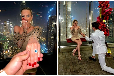 Dubajuje susižadėjo šokėja Patricija Belousova – ant rankos suspindo įspūdingas žiedas