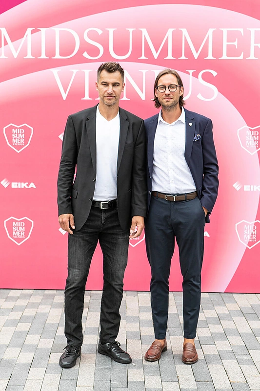 Dainius Zubrus ir Valdas Petreikis / Pauliaus Peleckio nuotr.
