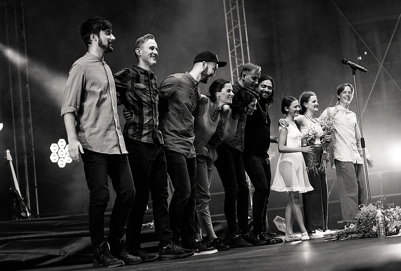 Jurgos Šeduikytės koncerto akimirka / Igno Avižinio nuotr.