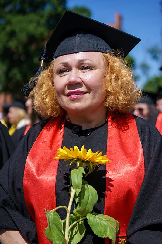 Violeta Mičiulienė atsiėmė magistro diplomą / „Turiu fotoaparatą“ nuotr.