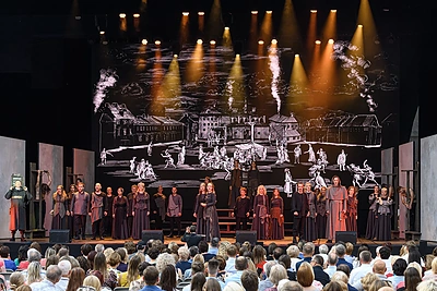 Koliažinė opera „Mažvydas“ / M.Aleksos nuotr.