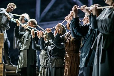 Koliažinė opera „Mažvydas“ Palngoje / Fotopolis.lt nuotr.