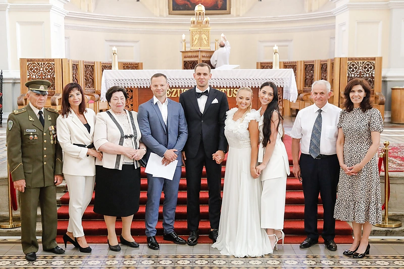 Vestuvių akimirka / Teodoro Biliūno / „ŽMONĖS Foto“ nuotr.