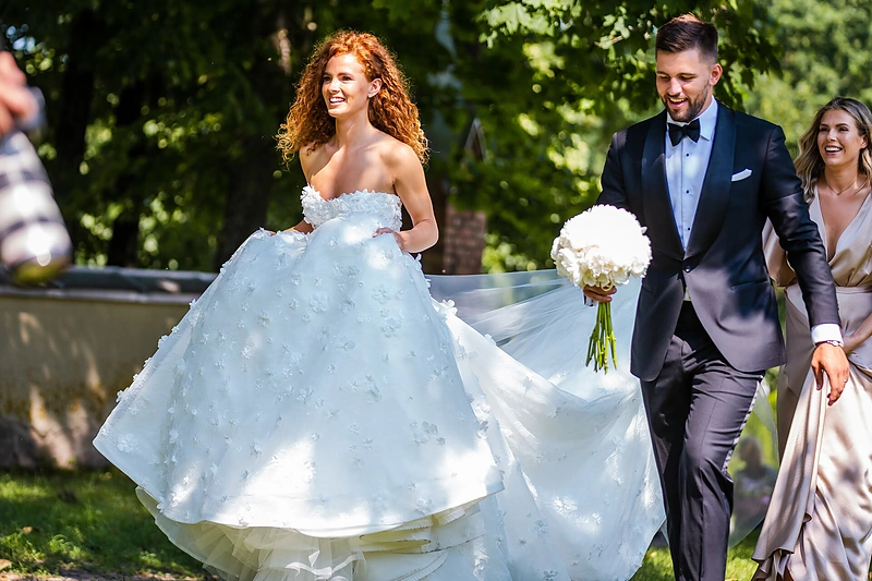 Dalios Belickaitės ir Edvino Šeškaus vestuvės / Lauryno Trimonio nuotr.