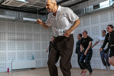 „The Roop“ repeticija / Jurgos Urbonaitės nuotr.