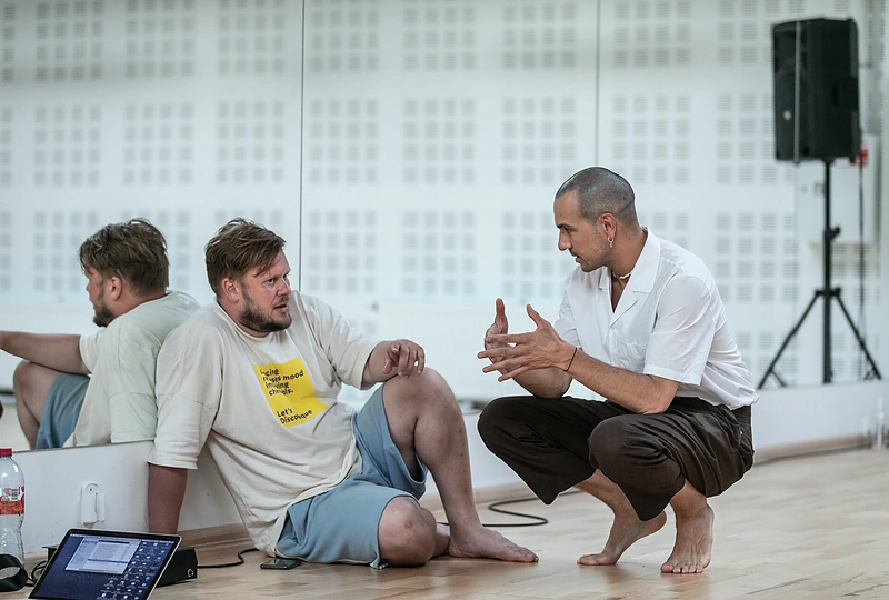 „The Roop“ repeticija / Jurgos Urbonaitės nuotr.