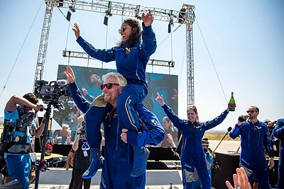 Richardas Bransonas – Į kosmosą ir atgal